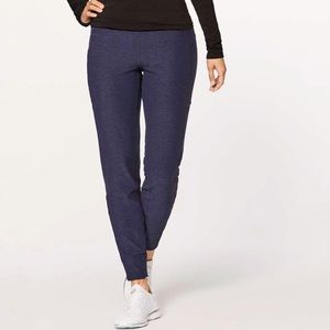 Lululemon | Run On Jogger (28") Heathered Hero Blue / Black Size 4